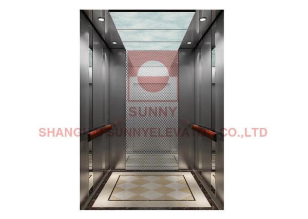 Buy cheap Elegant 400KG Low Noise Residential Home Elevators / Noiseless PVC Flooring Passenger Elevators from wholesalers