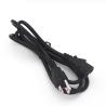 Buy cheap 6 Ft Standard LED Grow Light Extension Cord 18 AWG Black Grow Light Cable from wholesalers