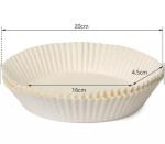 Kitchen Steamer Round Air Fryer Parchment Paper Liner Baking Non Stick Mats