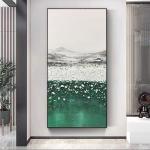 Medium Oil Painting Modern Home Decoration Thick Stone Landscape Abstract Hand
