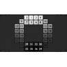 Buy cheap Reflective Digital Camera Resolution Chart TE269 OECF36 Measurement ISO 14524 from wholesalers