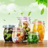 Buy cheap Stocked Airtight Glass Jam Jar Canister Multi Capacity Soda Glass Material from wholesalers