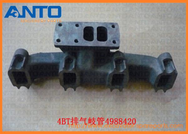 Buy cheap Cummins 4BT Exhaust Manifold 4988420 498-8420 Excavator Engine Parts from wholesalers