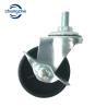 Buy cheap 50MM Black PP Furniture Castors Wheels Swivel Industrial Caster Wheels With Brake from wholesalers