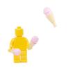 Buy cheap 500pcs MOC Accessories Bricks City Food Model Block Food Ice Cream Cone 15470 Building Blocks from wholesalers