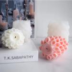 Morning Glory Pillar Handmade Silicone Candle Mold Aromatherapy Plaster Mold