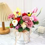 Mixed soap flower hug bucket bouquet, graduation season, Teachers' Day, Mother's