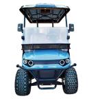 Motorized Walking Golf Cart Lightweight Electric Single Rider Tour Sightseeing