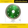 Buy cheap Blue Diamond Cut Circular Saw Blade 105mm Fancy Corrugated from wholesalers