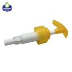 Yellow Color 33/410 4cc Dosage Cosmetic Lotion Pump For Shampoo