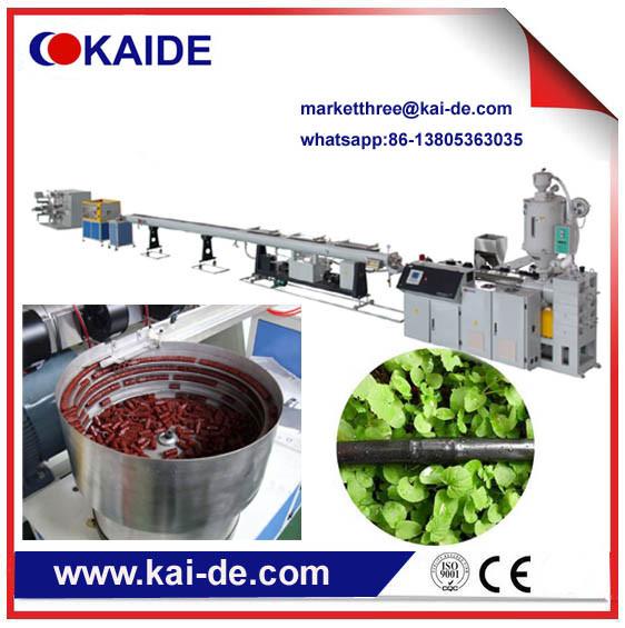 Buy cheap HDPE Drip Laterial pipe production machine Emitting pipe machine supplier from China from wholesalers