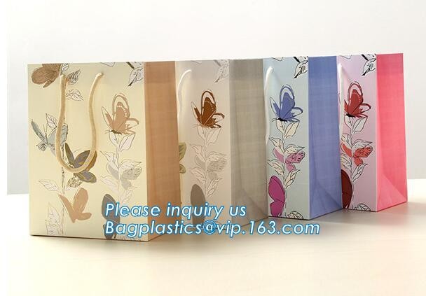china custom design luxury shopping gift paper carrier bag template,Luxury Kraft Brown Paper Shopping Gift Jewelry Paper