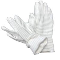 Buy cheap Anti Static Gloves ESD Safe Materials Polyester Liner Carbon Filament Knitted product