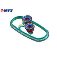 Buy cheap Steel Cavity Dual Shot Injection Molding PP / TPET Transparent Plasitc Part product