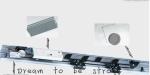 Hanging European design Commercial Automatic Sliding Doors with remote control