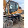 Buy cheap Used tracked hydraulic excavator, original modern 210 wheeled excavator from wholesalers