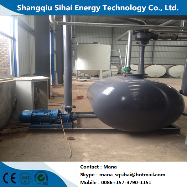 Directly Heated 25KW Waste Oil Distillation Machine to Convert Crude Oil into Diesel