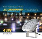 48Watts Outdoor LED Underwater Lights SS 316L Garden Pond Underwater Lights