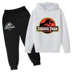 Children'S Outfit Sets Movie Anime Hoodie Boys And Girls Dinosaur Print Hoodie
