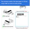 Buy cheap 4 Inch Desktop Barcode Thermal Label Printer Direct Bluetooth Thermal Printer 4x6 from wholesalers