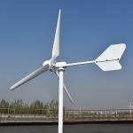 Horizontal Low Speed Wind Generator 1KW 3KW 24V 48V Alternative Windmill For