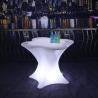 Buy cheap Single Pedestal Illuminated Bar Furniture / Rechargeable LED Bar Table from wholesalers