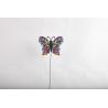 Buy cheap Hollow Out Colorful Metal Butterfly Outdoor Garden Decorations with Glass Beads from wholesalers