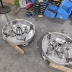 Propane Holder Concrete Floor Grinder , 30L Planetary Edge Floor Grinder