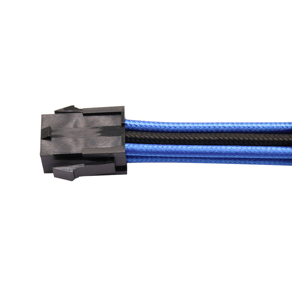 Sleeved Extension Power Supply Cable ATX Sleeved Cable Extension black blue Computer Cable