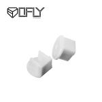 Round Bottom Aluminium LED Mounting Profile 2m Anodized For Kitchen Living Room