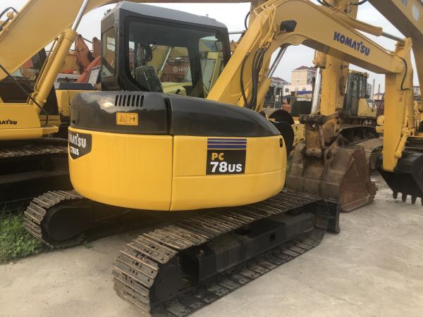 Buy cheap Komatsu PC78us-6 Hydraulic Crawler Excavator 8 Ton from wholesalers