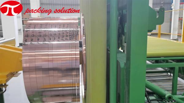 Buy cheap Weighing Copper Coil Packing Line Automatic Coil Wrapping Machine ISO9001 CE from wholesalers