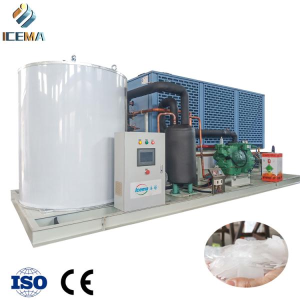 Buy cheap 15 Tons Commercial Automatic Flake Ice Machine Fresh Water from wholesalers