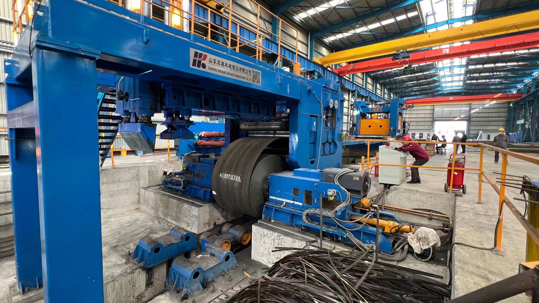 10-25mm Hot Rolled Steel Coil Shearing Machine for Precise Leveling and Cross Cutting