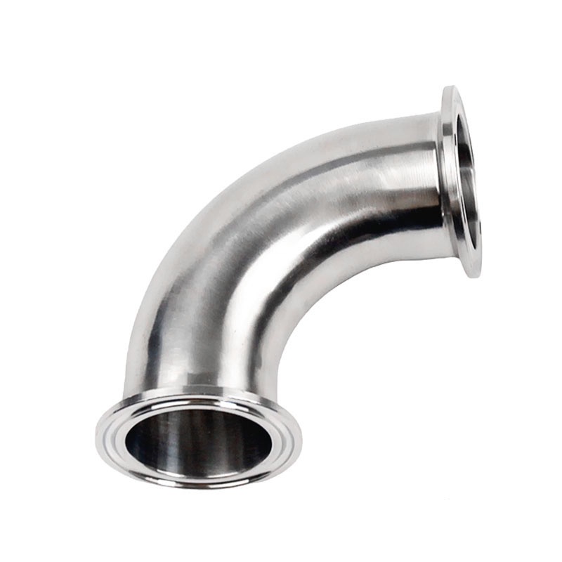 DN20-DN300 Sanitary Stainless Steel 304/316 Tri-Clamp 90 Degree Elbow and Long-Lasting