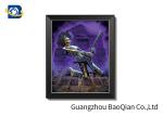 Picture With Playing Skull , Flippped Changing Lenticular 3d Image