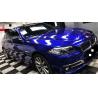 Buy cheap Glare Blue Gloss Car Vinyl Wrap Air Release Swipeable For Vehicle Advertising from wholesalers