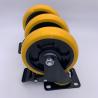 Buy cheap 3 Inch Polyurethane Swivel Plate Industrial Casters Wheels With Lock from wholesalers