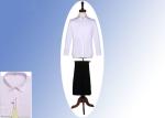 Custom Notch Lapel Office Work Uniforms , Pink Office Staff Mens Work Uniforms