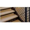 Buy cheap natural unfinished white oak solid wood stair tread from wholesalers