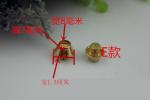 China manufacture produce high quality gold color 8 mm round metal rivets for