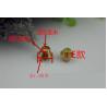 Buy cheap China manufacture produce high quality gold color 8 mm round metal rivets for leather bags from wholesalers