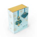 Yellow Magnetic 300gsm Soap Gift Box With Foldable Cardboard