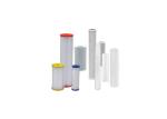 10 Micron Liquid Filter Cartridge , Pleated Water Filter Cartridge Micro - Fiber