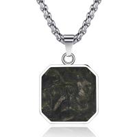 Buy cheap Religious Forged Carbon Fiber Pendant Square Bible Verse Christian Cross product