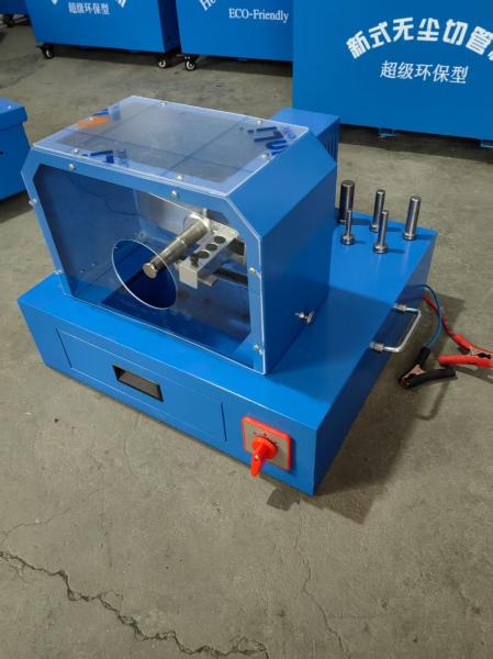 Electric 12v Voltage 1/4'' To 2'' Hose Size Hydraulic Hose Skiving Machine With