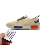 Buy cheap IR Remote Control Led Light Up Sneakers , Celebrations Mens Light Up Shoes from wholesalers