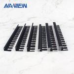 Black Ceramic Bullnose Metal Tile Edging Angle Corner Trim
