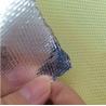 Buy cheap Aluminium Coated Woven Kevlar Fabric Lightweight 1680D Flame Retardant Cloth from wholesalers