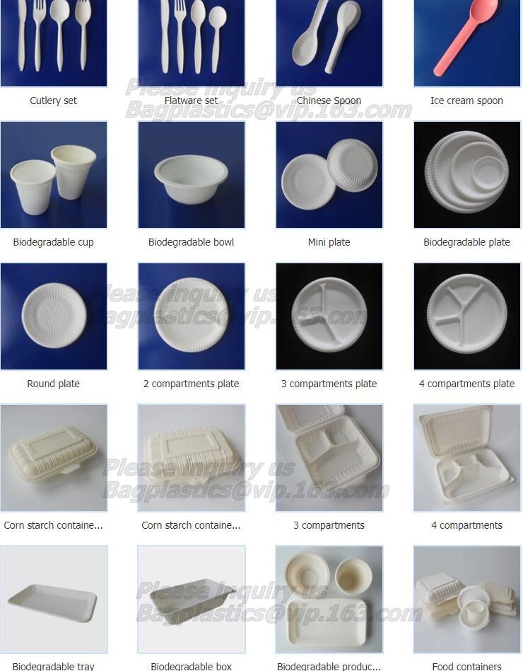 good sale biodegradable disposable corn starch plastic plate for party,Disposable corn starch plates biodegradable corn